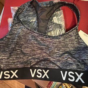 Victoria's Secret Racerback Sport Bra The Player NWT XL